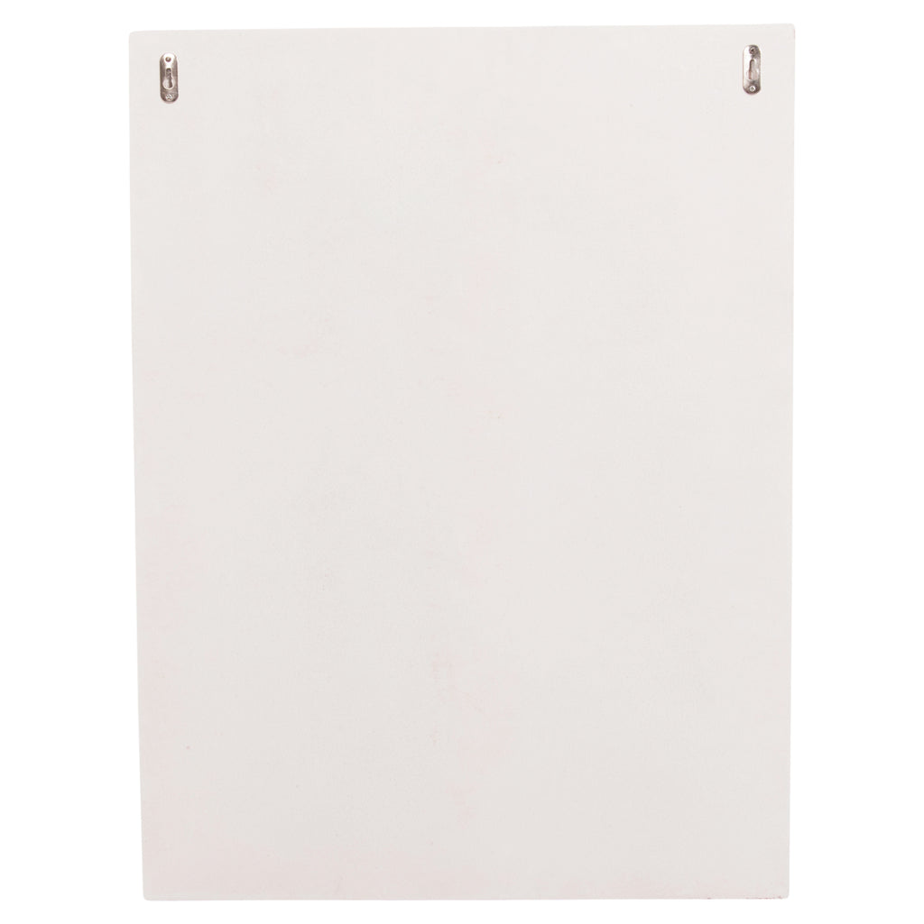 ΠΙΝΑΚΑΣ ΟΡΘΟΓΩΝΙΟΣ ΣΕΙΡΑ SANTORINI HM4518 MDF ΣΕ ΥΠΟΛΕΥΚΟ ΧΡΩΜΑ 60x4(πάχος)x80Υεκ.