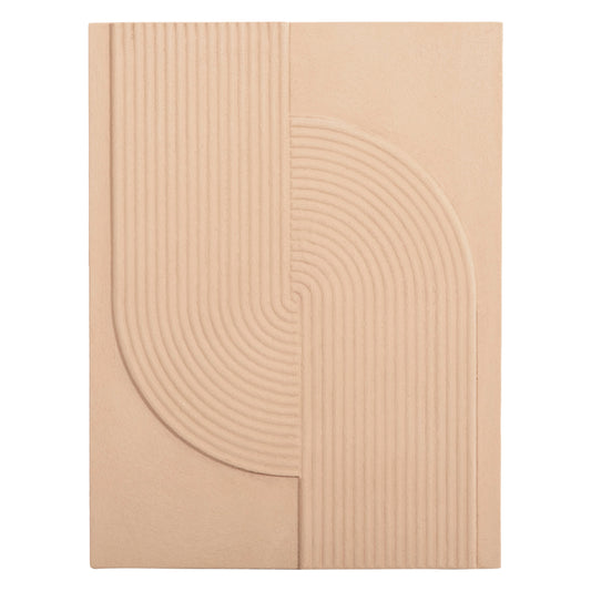 ΠΙΝΑΚΑΣ ΟΡΘΟΓΩΝΙΟΣ ΣΕΙΡΑ SANTORINI HM4521 MDF ΣΕ ΜΠΕΖ ΧΡΩΜΑ 60x4(πάχος)x80Υεκ.