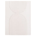 ΠΙΝΑΚΑΣ ΟΡΘΟΓΩΝΙΟΣ ΣΕΙΡΑ SANTORINI HM4523 MDF ΣΕ ΥΠΟΛΕΥΚΟ ΧΡΩΜΑ 60x4(πάχος)x80Υεκ.