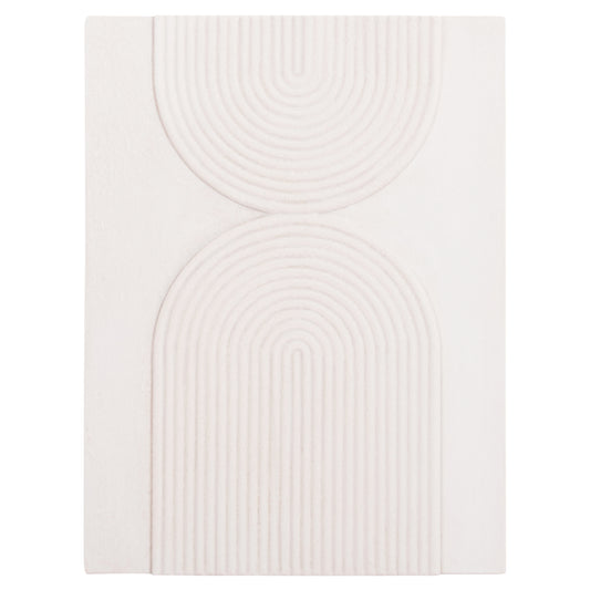 ΠΙΝΑΚΑΣ ΟΡΘΟΓΩΝΙΟΣ ΣΕΙΡΑ SANTORINI HM4523 MDF ΣΕ ΥΠΟΛΕΥΚΟ ΧΡΩΜΑ 60x4(πάχος)x80Υεκ.