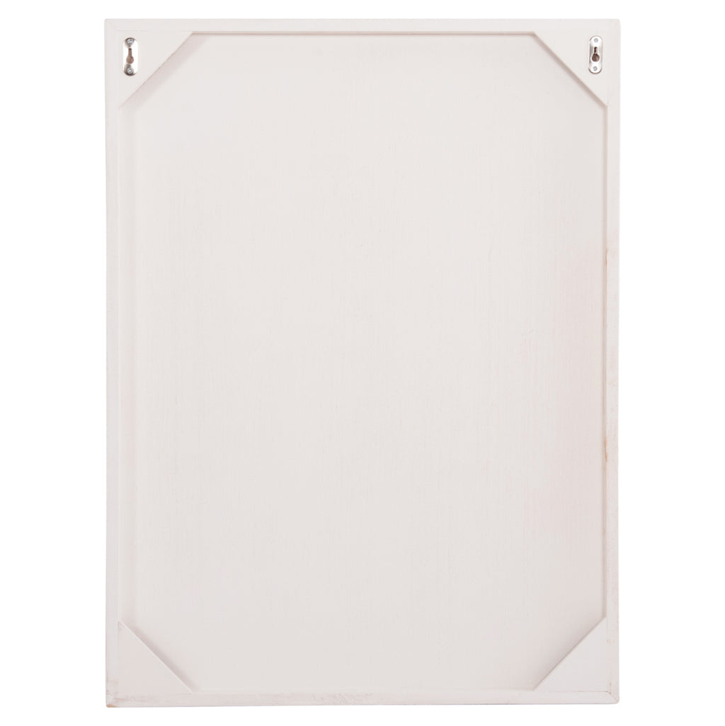 ΠΙΝΑΚΑΣ ΟΡΘΟΓΩΝΙΟΣ ΣΕΙΡΑ SANTORINI HM4532 MDF ΥΠΟΛΕΥΚΟ ΧΡΩΜΑ-ΔΙΑΚΟΣΜΗΣΗ ΜΠΕΖ 60x4,5(πάχος)x80Υεκ.