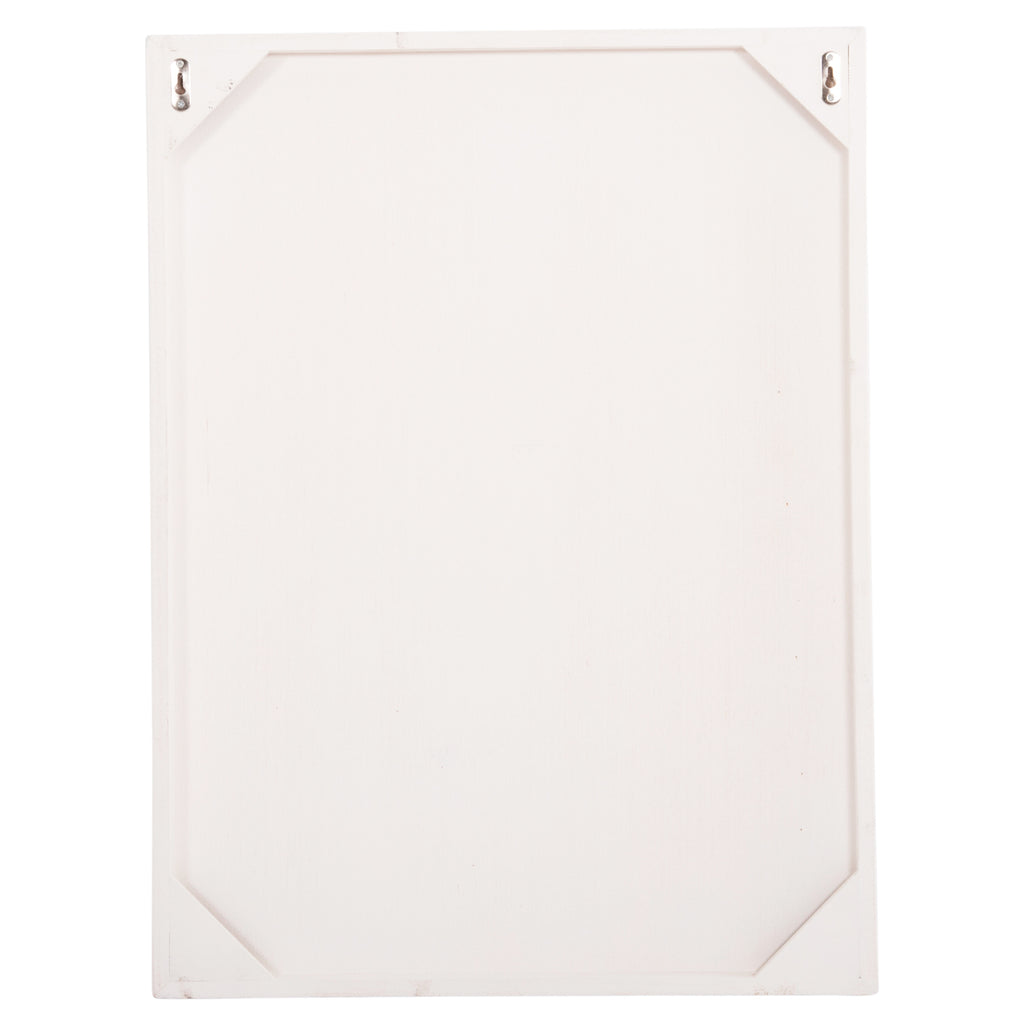 ΠΙΝΑΚΑΣ ΟΡΘΟΓΩΝΙΟΣ ΣΕΙΡΑ SANTORINI HM4533 MDF ΥΠΟΛΕΥΚΟ-ΚΑΦΕ-ΚΡΟΣΙΑ ΜΠΕΖ 60x4,5(πάχος)x80Υεκ