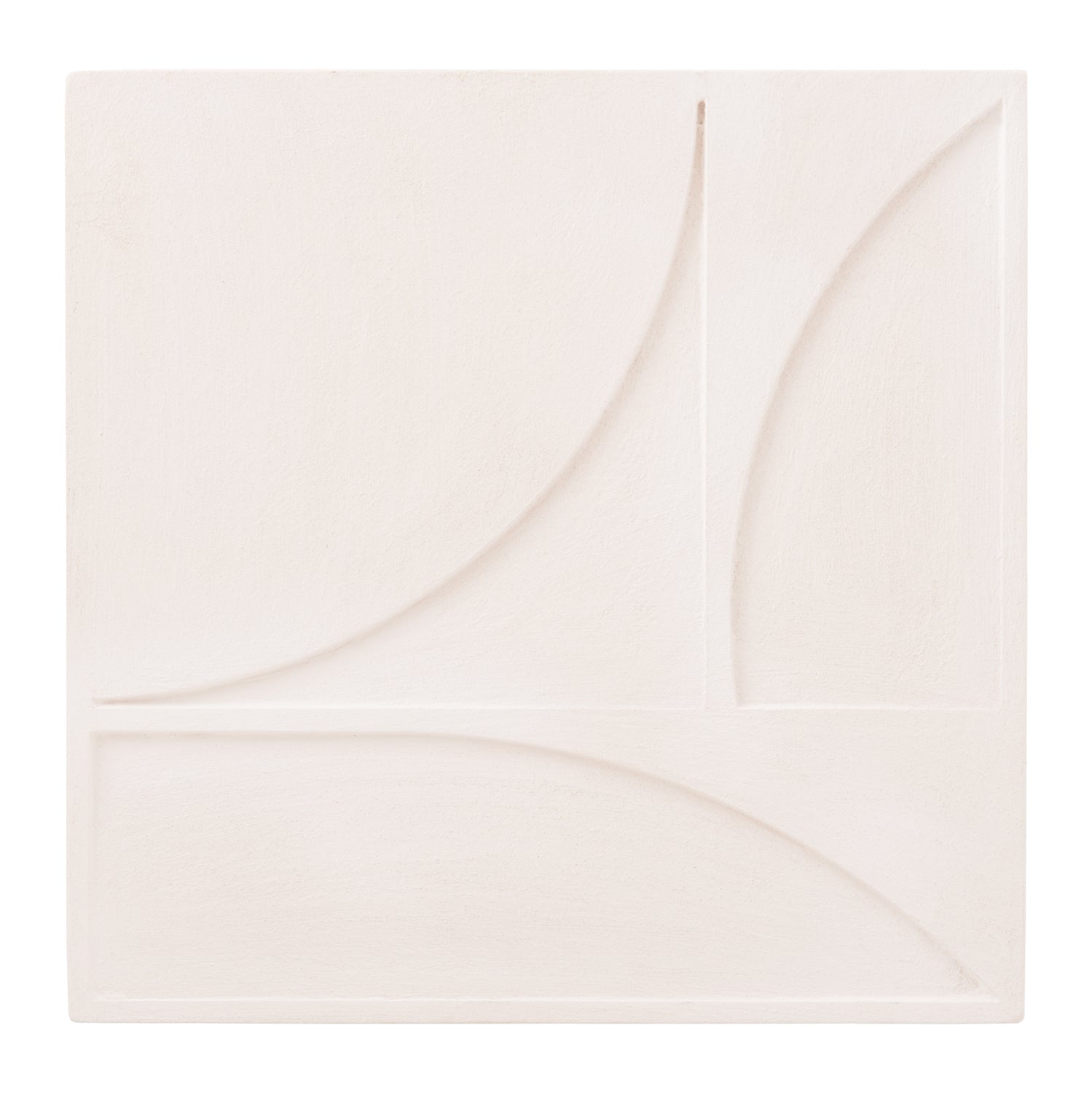 ΠΙΝΑΚΑΣ ΤΕΤΡΑΓΩΝΟΣ ΣΕΙΡΑ SANTORINI HM4508 MDF ΣΕ ΥΠΟΛΕΥΚΟ ΧΡΩΜΑ 80x4(πάχος)x80Υεκ.