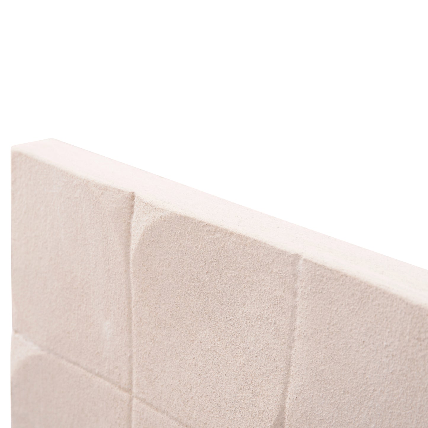 ΠΙΝΑΚΑΣ ΤΕΤΡΑΓΩΝΟΣ ΣΕΙΡΑ SANTORINI HM4516 MDF ΣΕ ΥΠΟΛΕΥΚΟ ΧΡΩΜΑ 80x4,5(πάχος)x80Υεκ.