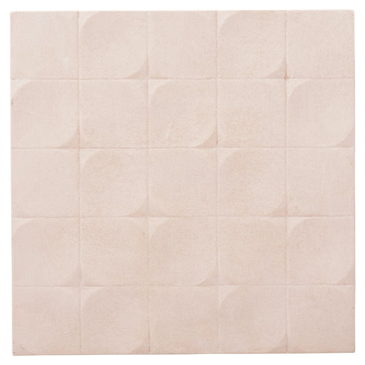 ΠΙΝΑΚΑΣ ΤΕΤΡΑΓΩΝΟΣ ΣΕΙΡΑ SANTORINI HM4516 MDF ΣΕ ΥΠΟΛΕΥΚΟ ΧΡΩΜΑ 80x4,5(πάχος)x80Υεκ.