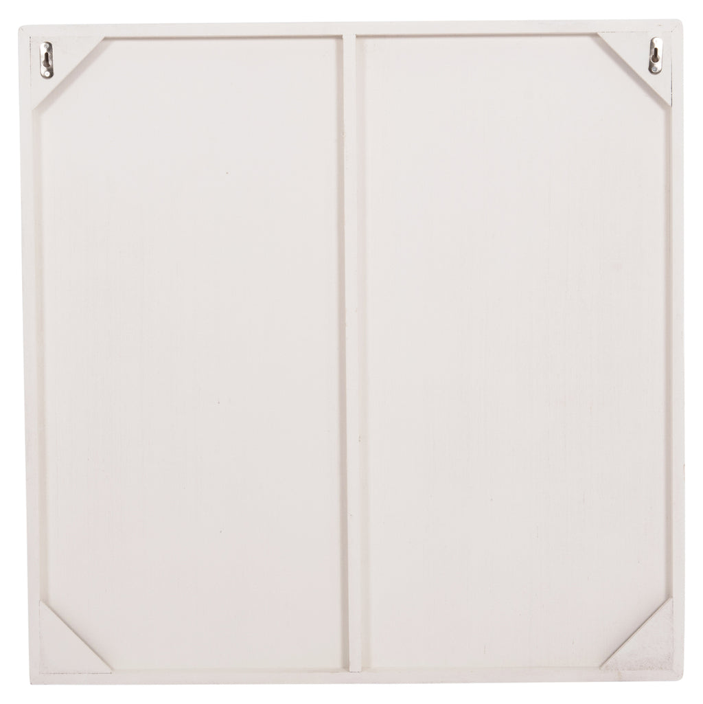 ΠΙΝΑΚΑΣ ΤΕΤΡΑΓΩΝΟΣ ΣΕΙΡΑ SANTORINI HM4517 MDF ΣΕ ΥΠΟΛΕΥΚΟ ΧΡΩΜΑ 80x4,5(πάχος)x80Υεκ.