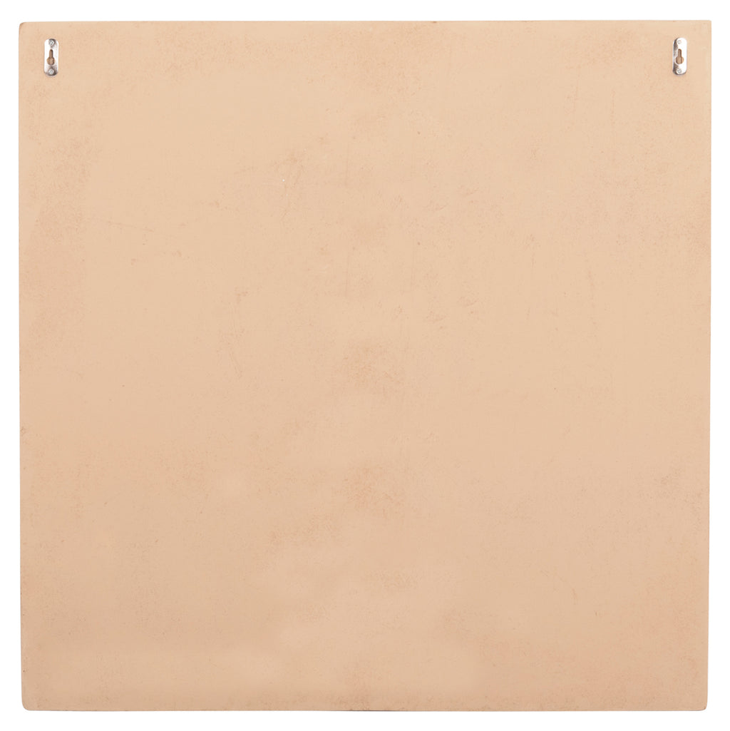 ΠΙΝΑΚΑΣ ΤΕΤΡΑΓΩΝΟΣ ΣΕΙΡΑ SANTORINI HM4520 MDF ΣΕ ΜΠΕΖ ΧΡΩΜΑ 80x4(πάχος)x80Υεκ.