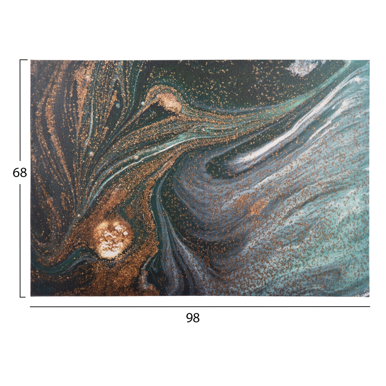 ΠΙΝΑΚΑΣ TOIXOY ΣΕΙΡΑ GOBI HM4780 ΕΚΤΥΠΩΜΕΝΟΣ ΚΑΜΒΑΣ 98x2,5(πάχος)x68Υεκ.