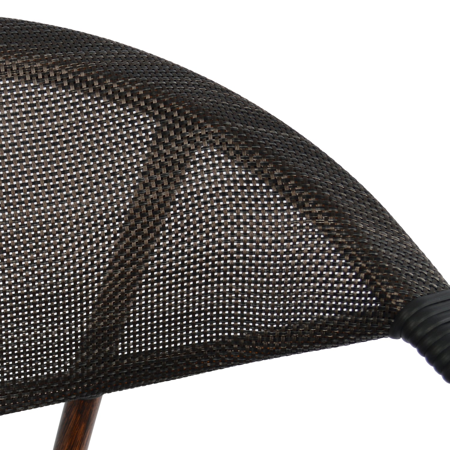 ΠΟΛΥΘΡΟΝΑ ΑΛΟΥΜΙΝΙΟΥ CLAY BAMBOO LOOK ΚΑΦΕ ΜΕ TEXTLINE HM5025 60,5x59x81Υ