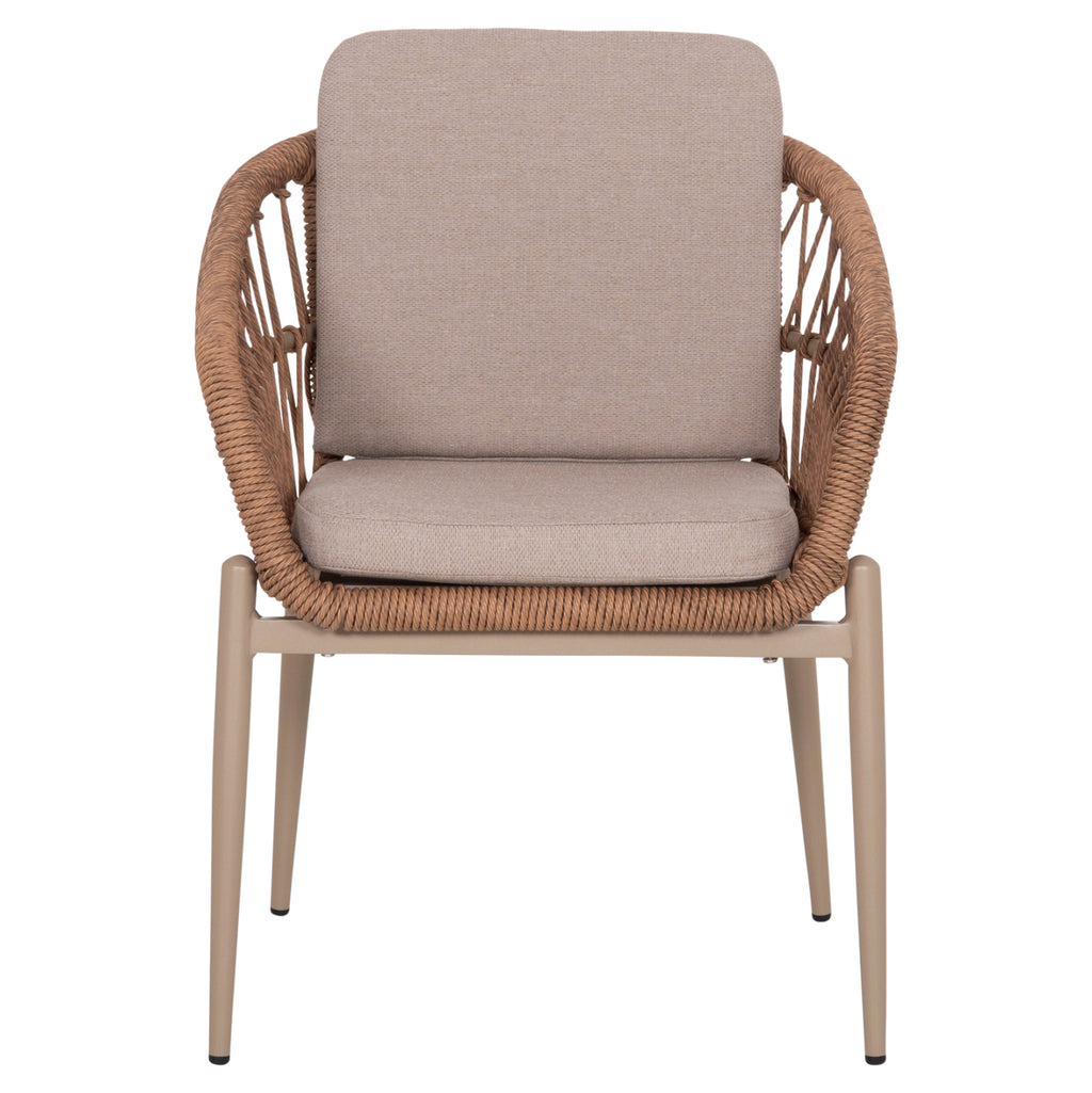 ΠΟΛΥΘΡΟΝΑ ΑΛΟΥΜΙΝΙΟΥ GALDIN HM6272.03 ΚΑΠΟΥΤΣΙΝΟ-P.E.RATTAN-ΜΠΕΖ ΥΦΑΣΜΑ 65x60x76Υεκ
