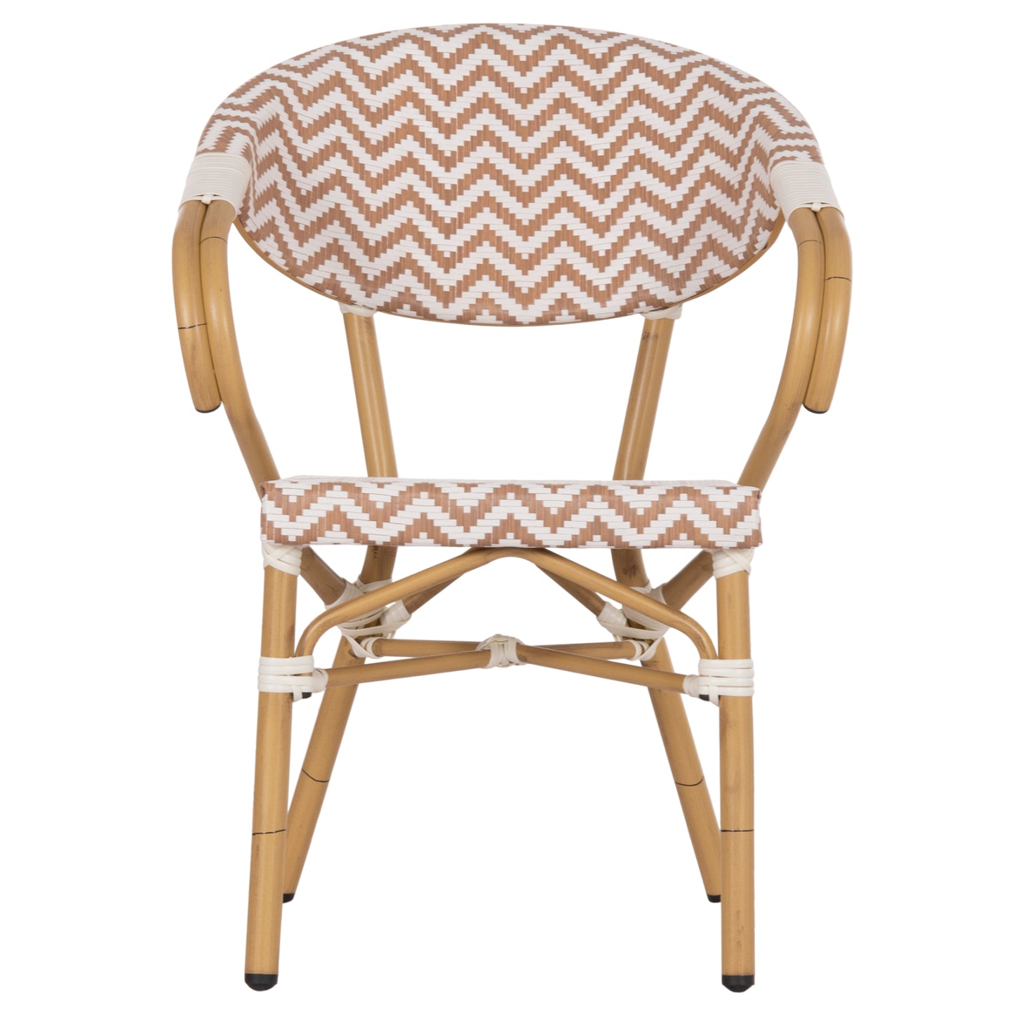 ΠΟΛΥΘΡΟΝΑ BAMBOO LOOK HM5861.03 ΚΑΦΕ-ΛΕΥΚΟ 58.5x58x82Υεκ.