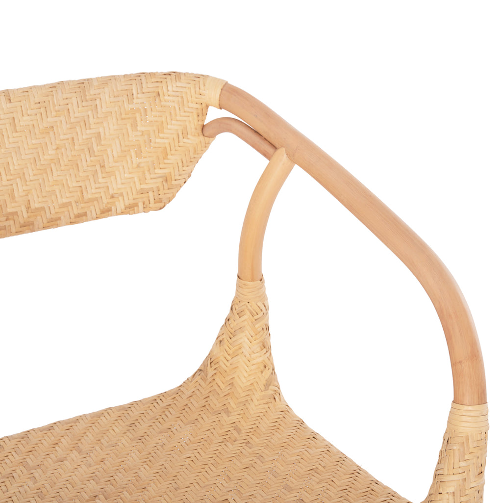 ΠΟΛΥΘΡΟΝΑ GABE ΕΣΩΤ.ΧΩΡΩΝ HM9956.01 ΦΥΣΙΚΟ RATTAN 62x60x79Υεκ.