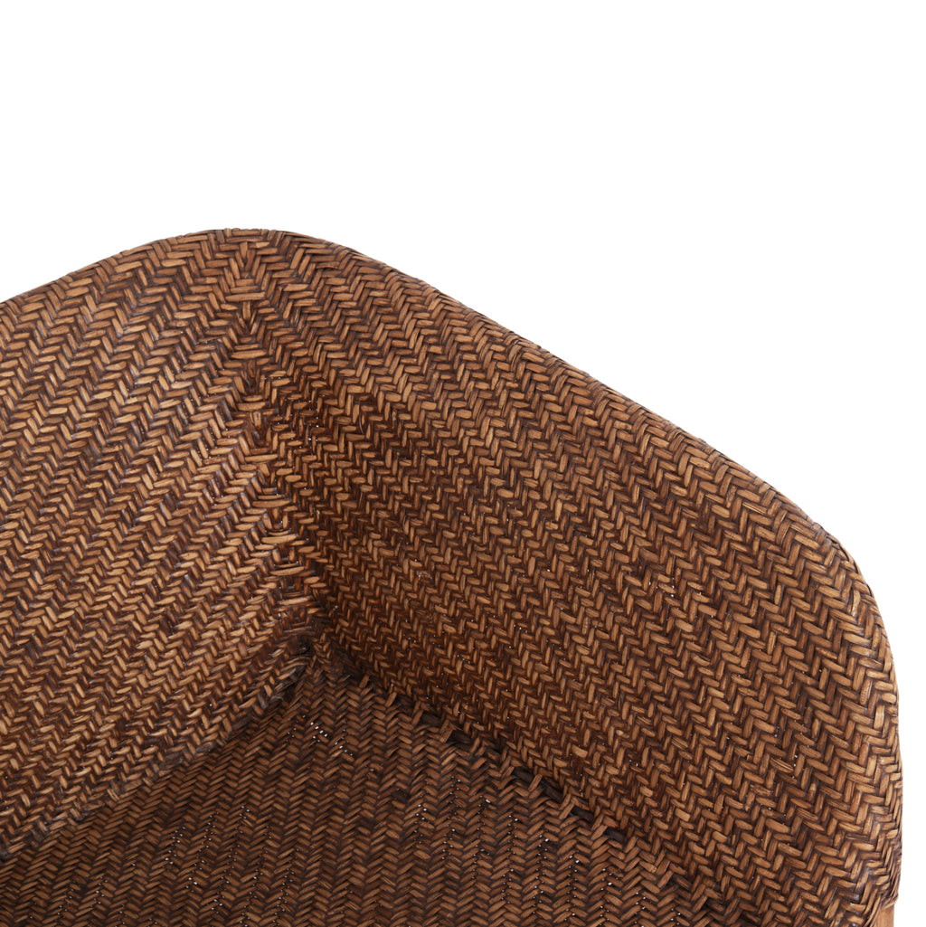 ΠΟΛΥΘΡΟΝΑ ΕΣΩΤ.ΧΩΡΩΝ TUCKET HM9958.02 ΦΥΣΙΚΟ RATTAN-ΚΑΡΥΔΙ ΧΡΩΜΑ 63x60x77Υεκ