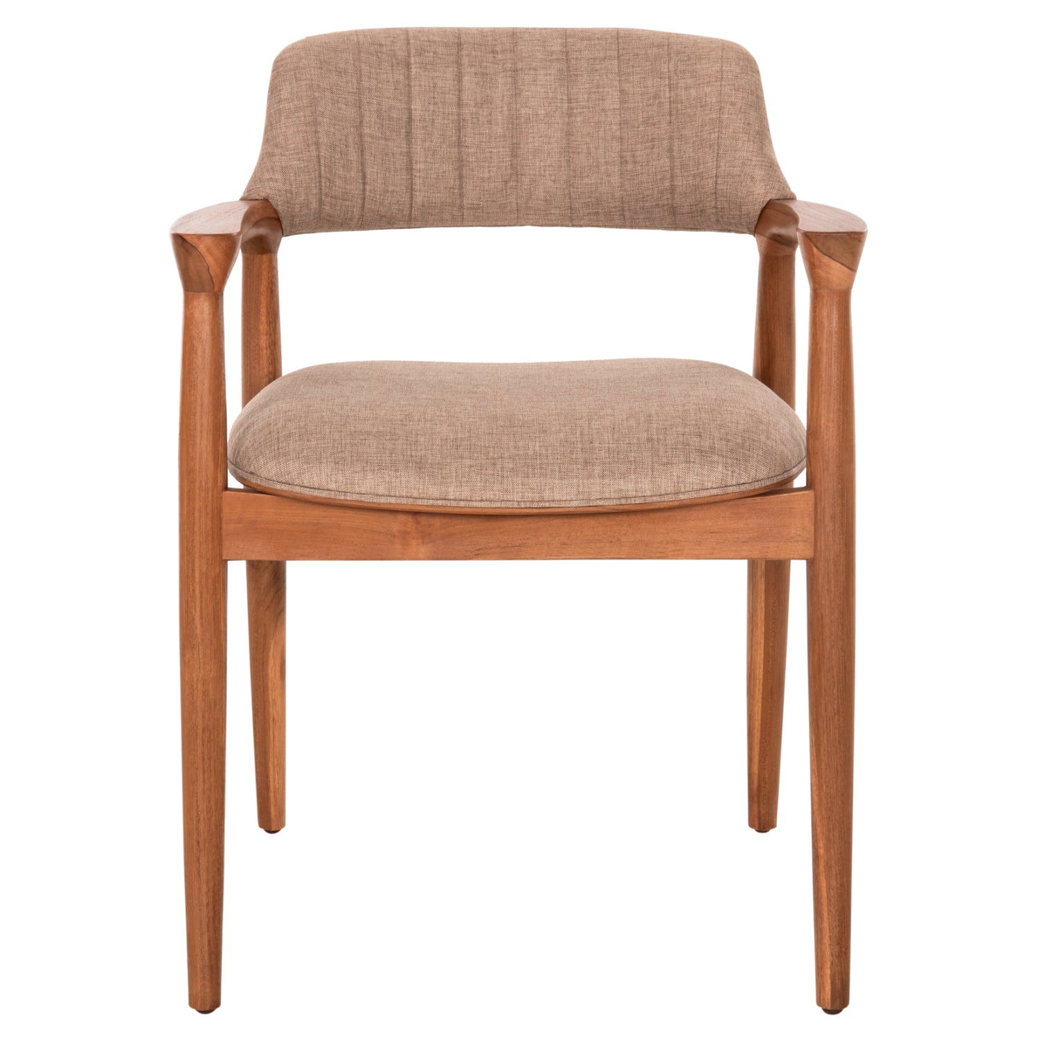 ΠΟΛΥΘΡΟΝΑ JAMES HM18259 TEAK WOOD ΜΕ ΣΑΜΠΑΝΙ ΥΦΑΣΜΑ 57x52x76Υεκ.