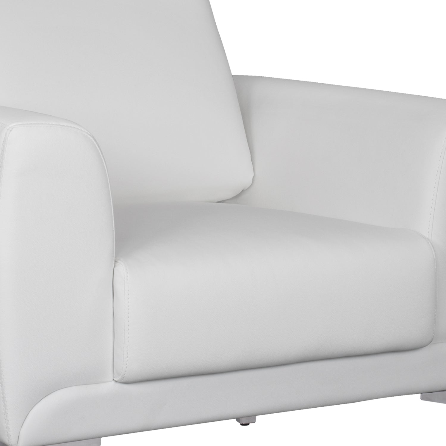 ΠΟΛΥΘΡΟΝΑ KENZIE HM3121.12 ΜΕ ΛΕΥΚΟ PU 89x81x81 εκ.