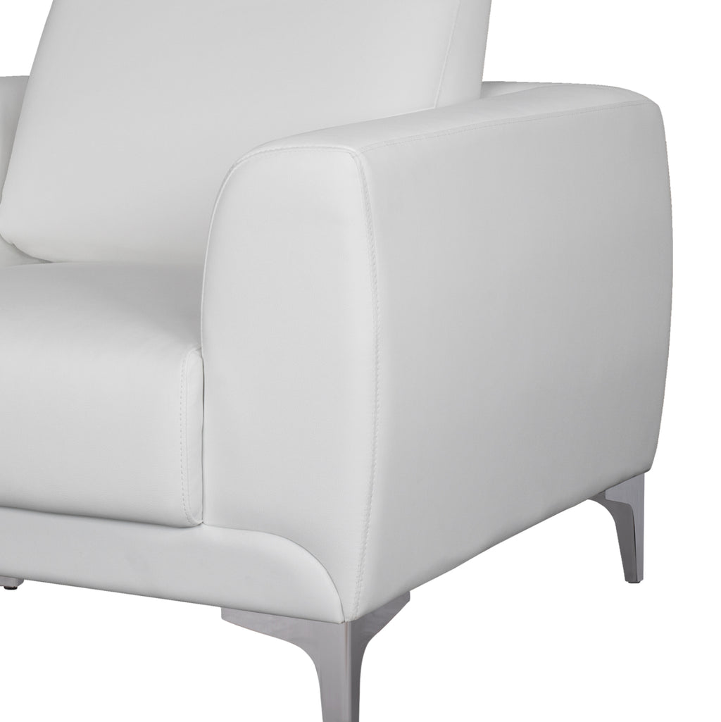 ΠΟΛΥΘΡΟΝΑ KENZIE HM3121.12 ΜΕ ΛΕΥΚΟ PU 89x81x81 εκ.