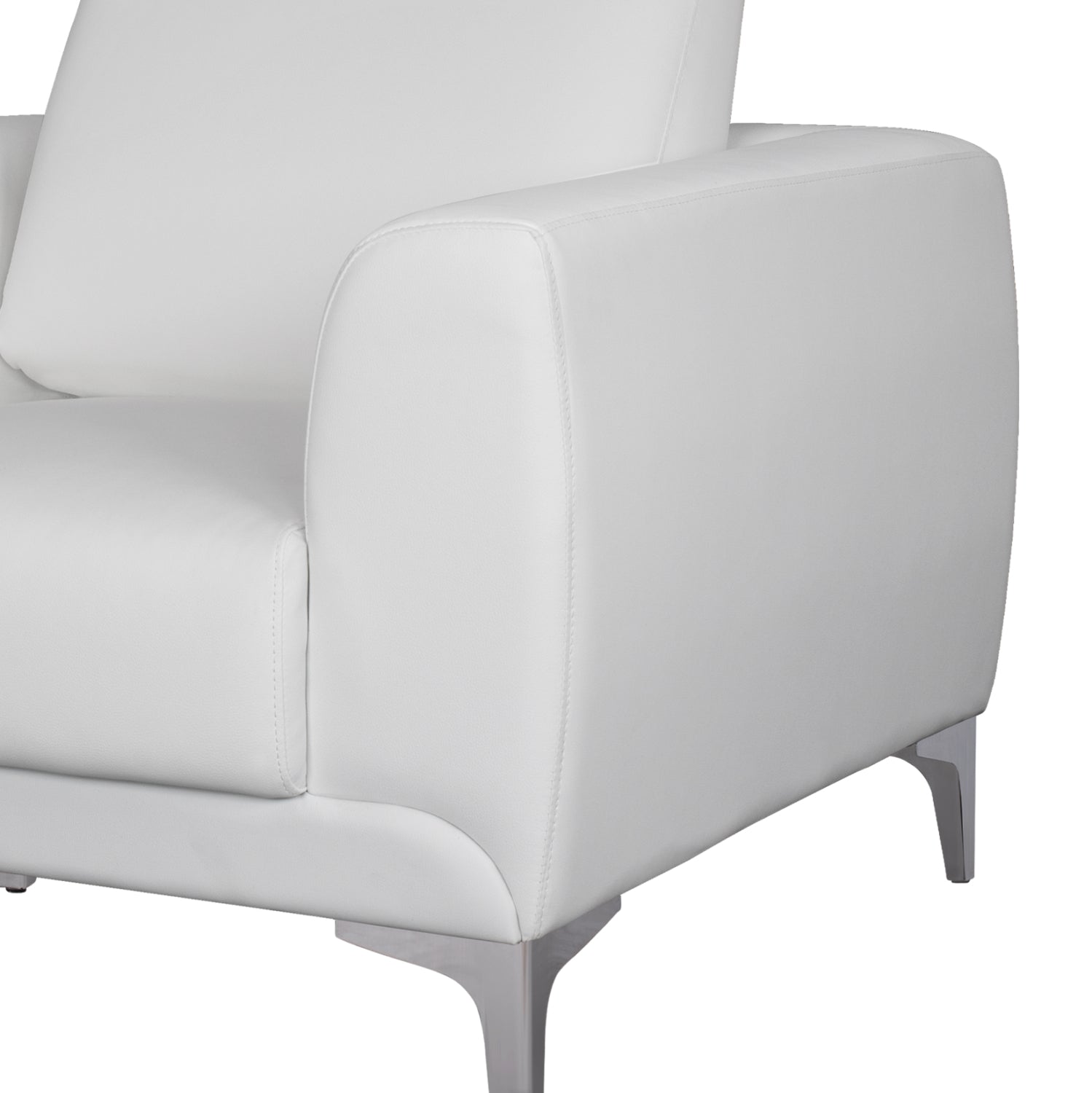 ΠΟΛΥΘΡΟΝΑ KENZIE HM3121.12 ΜΕ ΛΕΥΚΟ PU 89x81x81 εκ.
