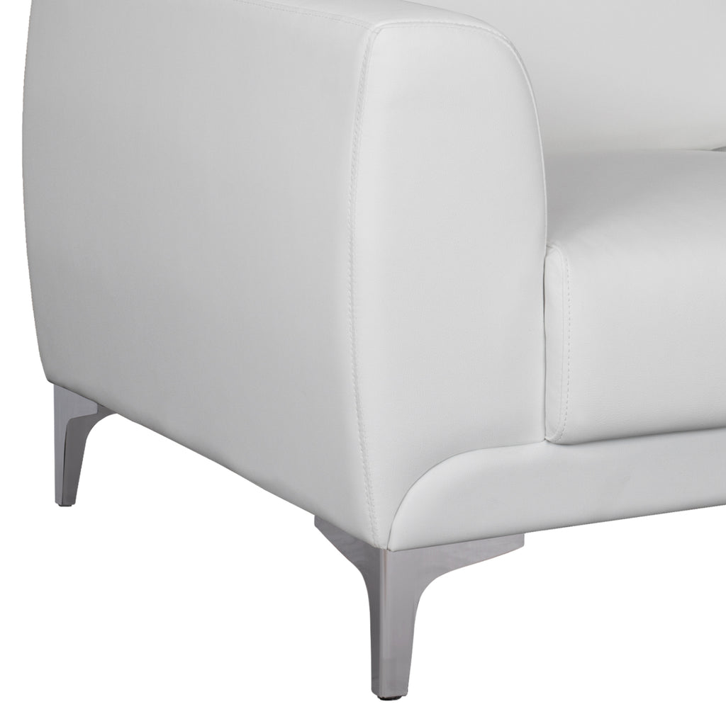 ΠΟΛΥΘΡΟΝΑ KENZIE HM3121.12 ΜΕ ΛΕΥΚΟ PU 89x81x81 εκ.