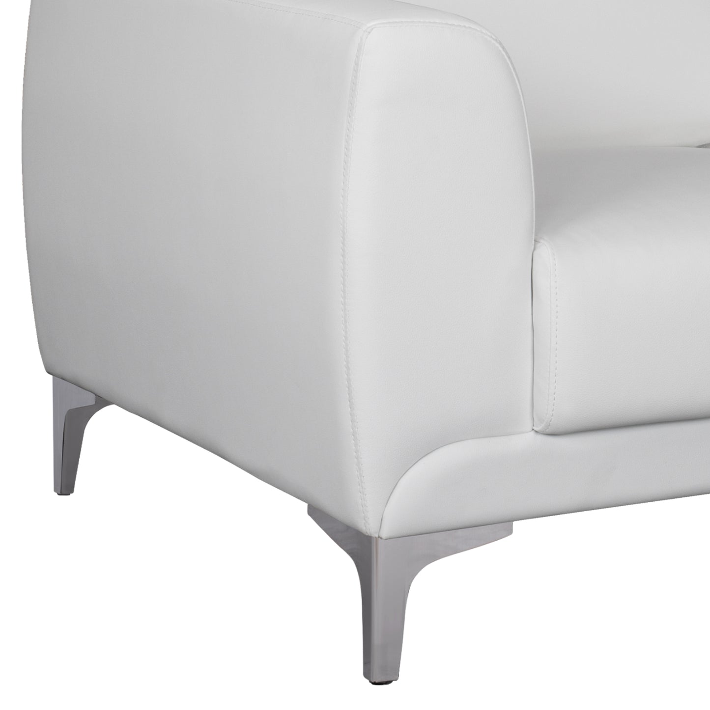 ΠΟΛΥΘΡΟΝΑ KENZIE HM3121.12 ΜΕ ΛΕΥΚΟ PU 89x81x81 εκ.