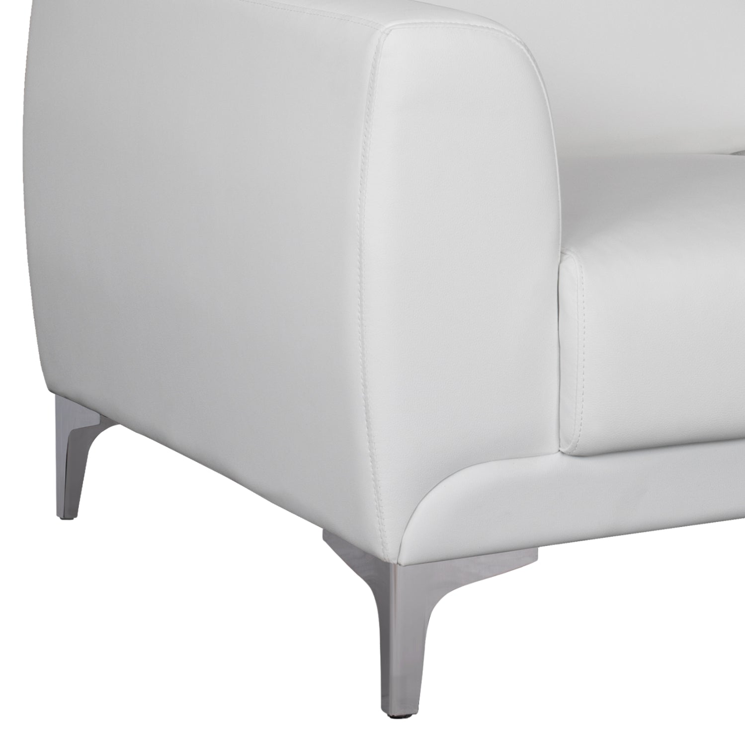 ΠΟΛΥΘΡΟΝΑ KENZIE HM3121.12 ΜΕ ΛΕΥΚΟ PU 89x81x81 εκ.