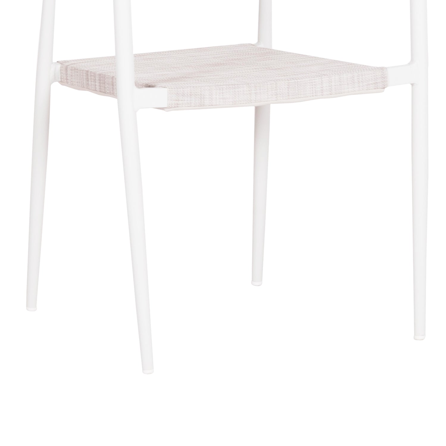 ΠΟΛΥΘΡΟΝΑ BERG HM6284.01 ΑΛΟΥΜΙΝΙΟ & TEXTILENE ΛΕΥΚΟ--P.E.TWISTED RATTAN 55x56x79Υεκ
