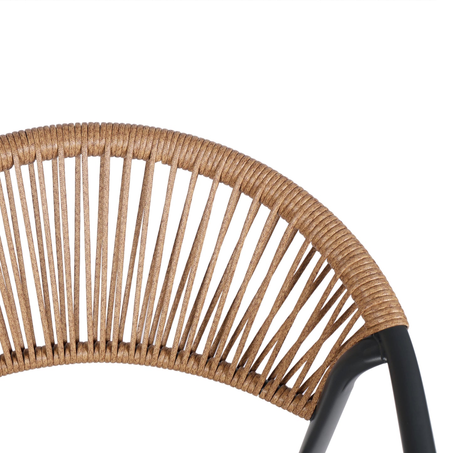 ΠΟΛΥΘΡΟΝΑ HOMAN HM6430.01 ΓΚΡΙ ΜΕΤΑΛΛΟ & TEXTILENE--ΜΠΕΖ P.E.RATTAN 53x58x75Υεκ