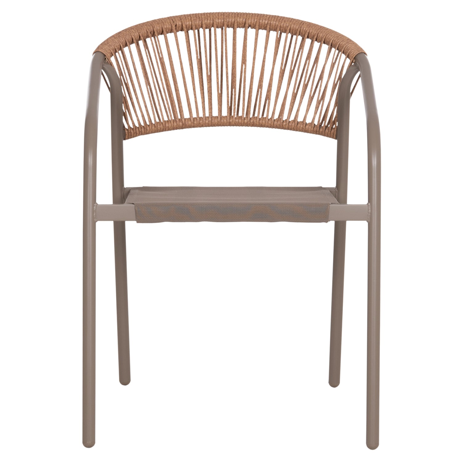 ΠΟΛΥΘΡΟΝΑ HOMAN HM6430.04 ΣΑΜΠΑΝΙ ΜΕΤΑΛΛΟ & TEXTILENE--ΜΠΕΖ P.E.RATTAN 53x58x75Υεκ