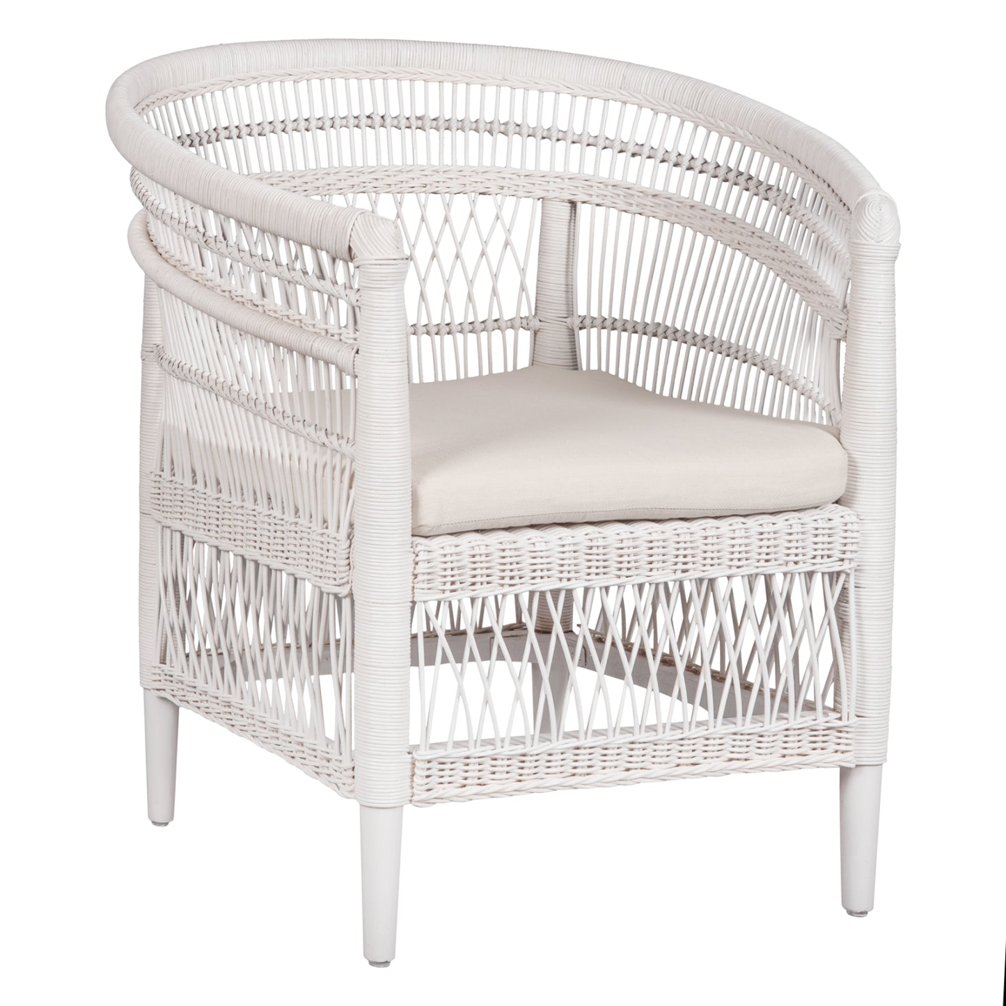 ΠΟΛΥΘΡΟΝΑ MALAWI HM9635.02 ΞΥΛΟ ΜΑΟΝΙ ΜΕ RATTAN ΛΕΥΚΟ--Β'ΔΙΑΛΟΓΗΣ 80x70x86Υεκ.