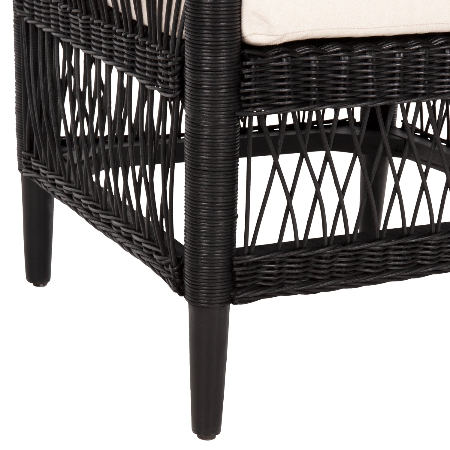 ΠΟΛΥΘΡΟΝΑ MALAWI HM9635.03 ΞΥΛΟ ΜΑΟΝΙ ΜΕ RATTAN ΜΑΥΡΟ--Β'ΔΙΑΛΟΓΗΣ 80x70x86Υεκ.