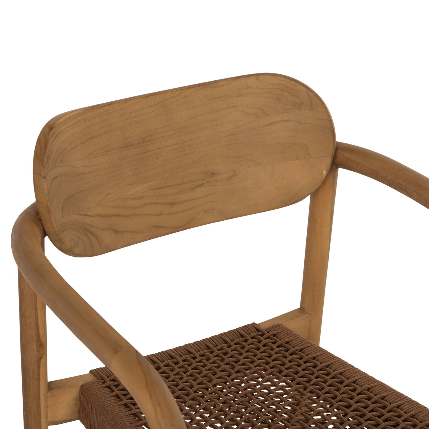 ΠΟΛΥΘΡΟΝΑ OSLO HM9636.01 ΞΥΛΟ TEAK ΦΥΣΙΚΟ & ΣΧΟΙΝΙ--B’ΔΙΑΛΟΓΗΣ 55x54x80Y εκ.