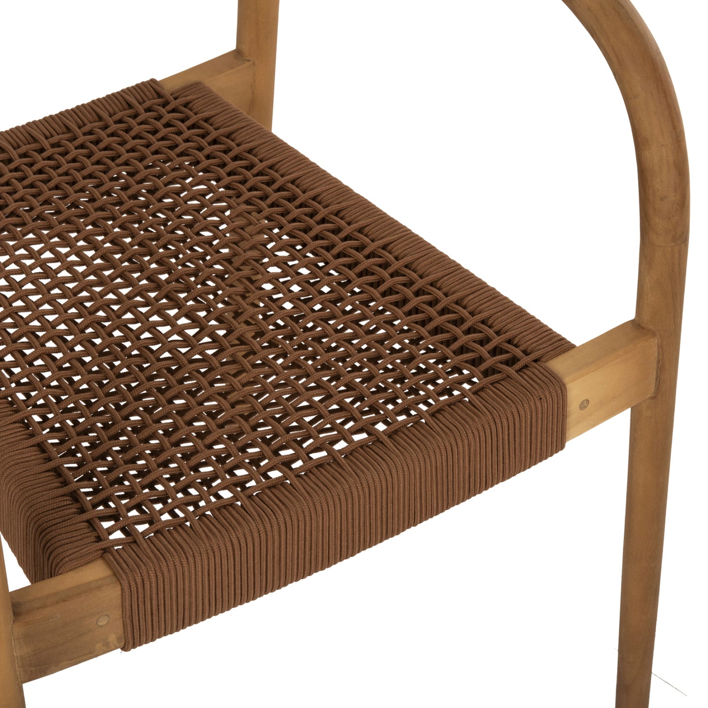 ΠΟΛΥΘΡΟΝΑ OSLO HM9636.01 ΞΥΛΟ TEAK ΦΥΣΙΚΟ & ΣΧΟΙΝΙ--B’ΔΙΑΛΟΓΗΣ 55x54x80Y εκ.