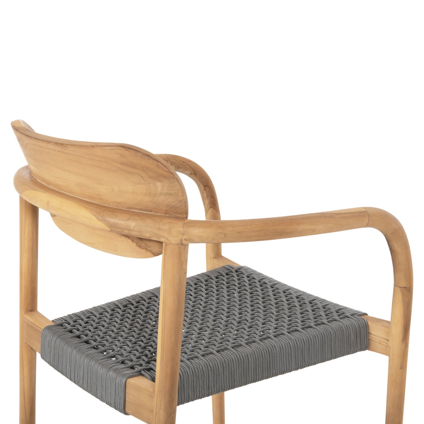 ΠΟΛΥΘΡΟΝΑ OSLO HM9636.08 ΞΥΛΟ TEAK ΦΥΣΙΚΟ & ΣΧΟΙΝΙ--B’ΔΙΑΛΟΓΗΣ 55x54x80Yεκ.