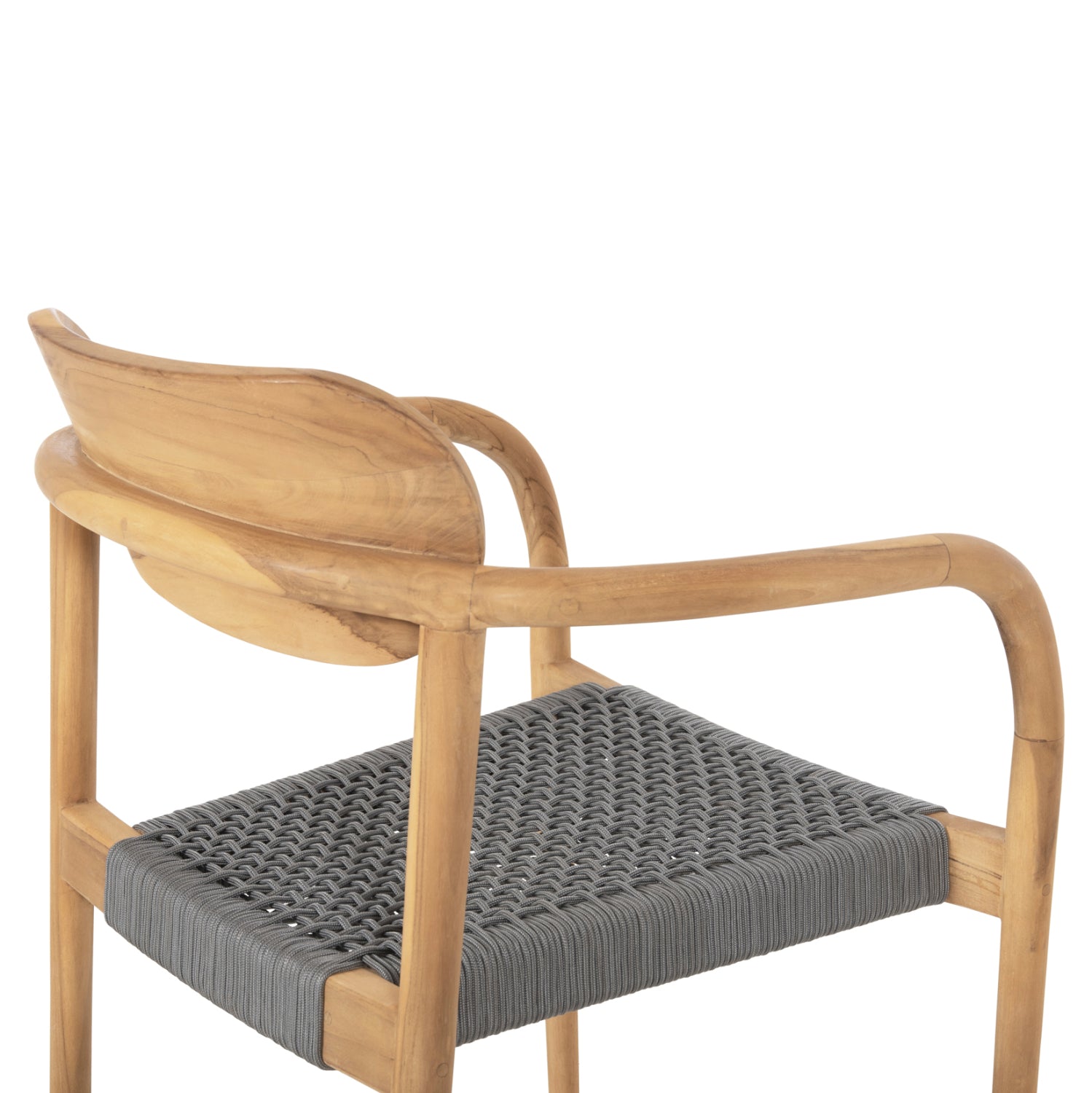 ΠΟΛΥΘΡΟΝΑ OSLO HM9636.08 ΞΥΛΟ TEAK ΦΥΣΙΚΟ & ΣΧΟΙΝΙ--B’ΔΙΑΛΟΓΗΣ 55x54x80Yεκ.