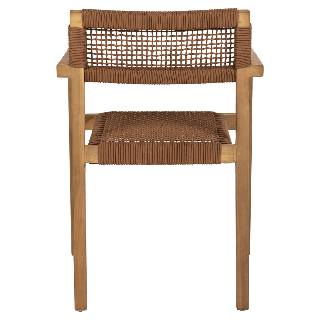 ΠΟΛΥΘΡΟΝΑ CHARLOTTE HM9637.01 ΞΥΛΟ TEAK & ΚΑΦΕ ΣΧΟΙΝΙ--B'ΔΙΑΛΟΓΗΣ 59x54x83Y εκ.