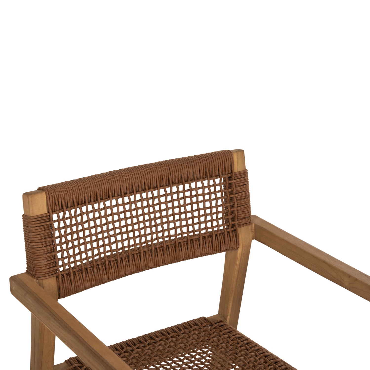 ΠΟΛΥΘΡΟΝΑ CHARLOTTE HM9637.01 ΞΥΛΟ TEAK & ΚΑΦΕ ΣΧΟΙΝΙ--B'ΔΙΑΛΟΓΗΣ 59x54x83Y εκ.