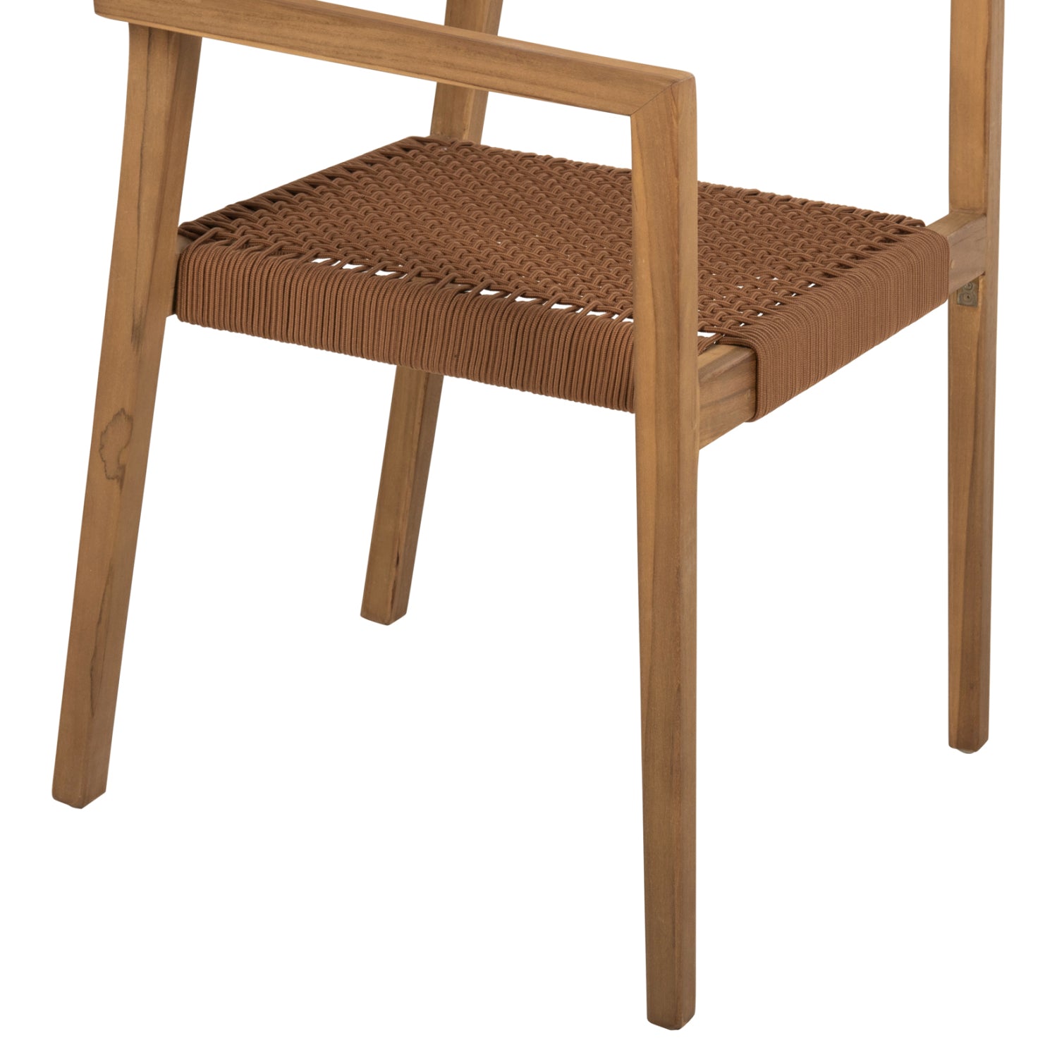 ΠΟΛΥΘΡΟΝΑ CHARLOTTE HM9637.01 ΞΥΛΟ TEAK & ΚΑΦΕ ΣΧΟΙΝΙ--B'ΔΙΑΛΟΓΗΣ 59x54x83Y εκ.