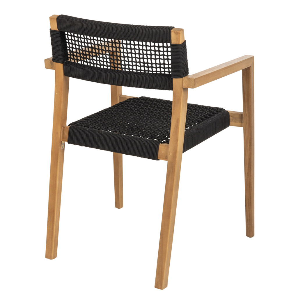 ΠΟΛΥΘΡΟΝΑ CHARLOTTE HM9637.02 ΞΥΛΟ TEAK & ΜΑΥΡΟ ΣΧΟΙΝΙ--B'ΔΙΑΛΟΓΗΣ 59x54x83Y