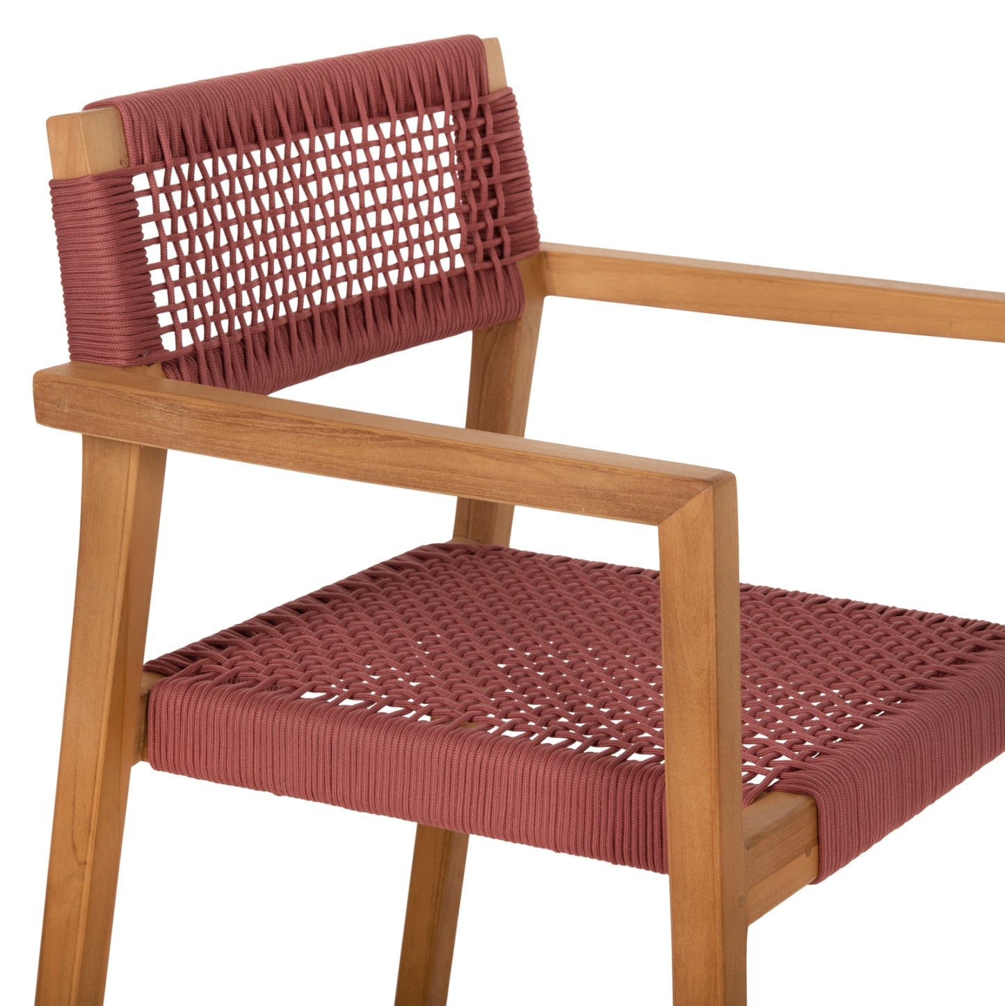 ΠΟΛΥΘΡΟΝΑ CHARLOTTE HM9637.06 ΞΥΛΟ TEAK & ΡΟΖ ΣΧΟΙΝΙ--B'ΔΙΑΛΟΓΗΣ 59x54x83Y εκ.