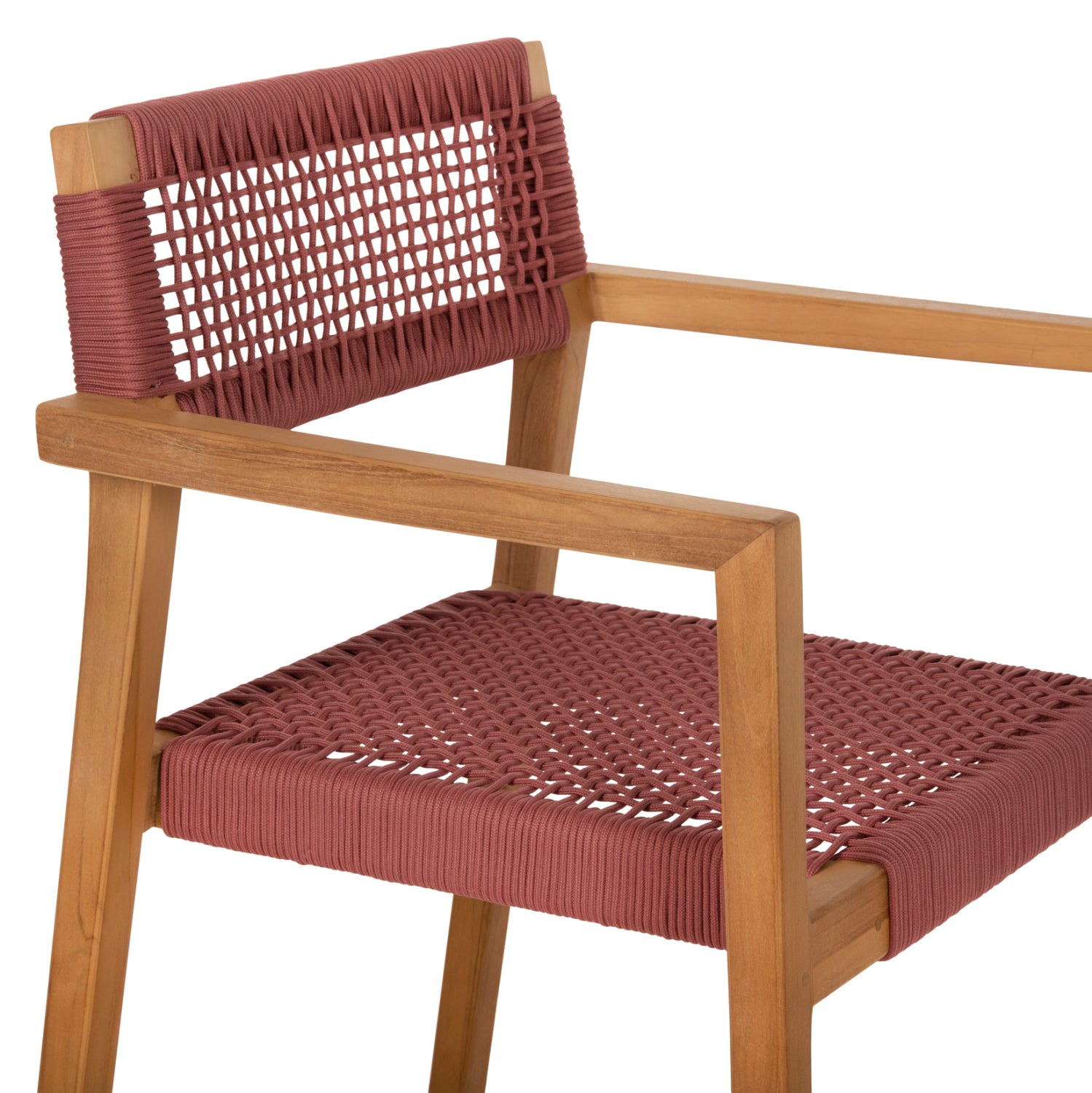ΠΟΛΥΘΡΟΝΑ CHARLOTTE HM9637.06 ΞΥΛΟ TEAK & ΡΟΖ ΣΧΟΙΝΙ--B'ΔΙΑΛΟΓΗΣ 59x54x83Y εκ.