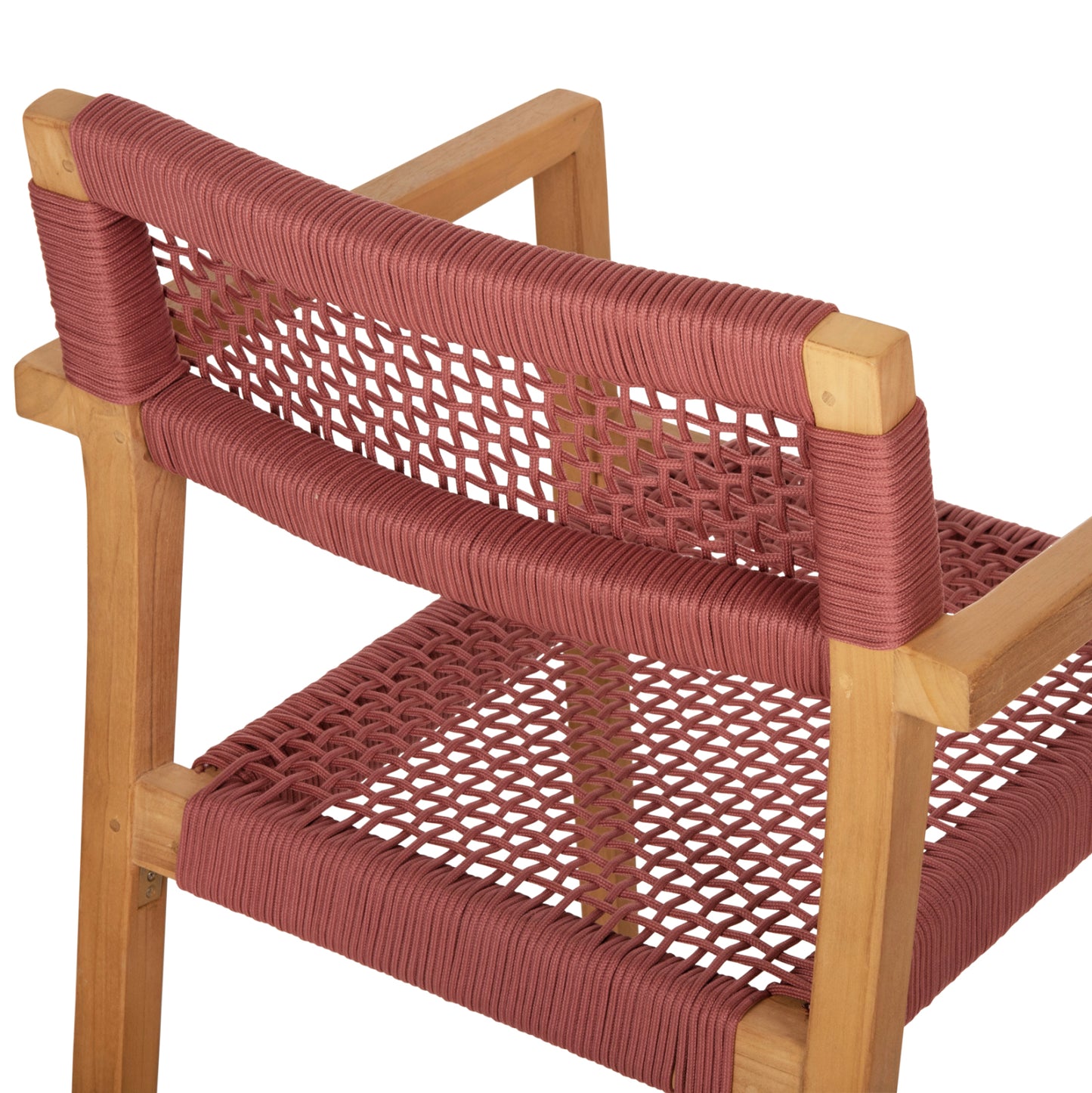 ΠΟΛΥΘΡΟΝΑ CHARLOTTE HM9637.06 ΞΥΛΟ TEAK & ΡΟΖ ΣΧΟΙΝΙ--B'ΔΙΑΛΟΓΗΣ 59x54x83Y εκ.