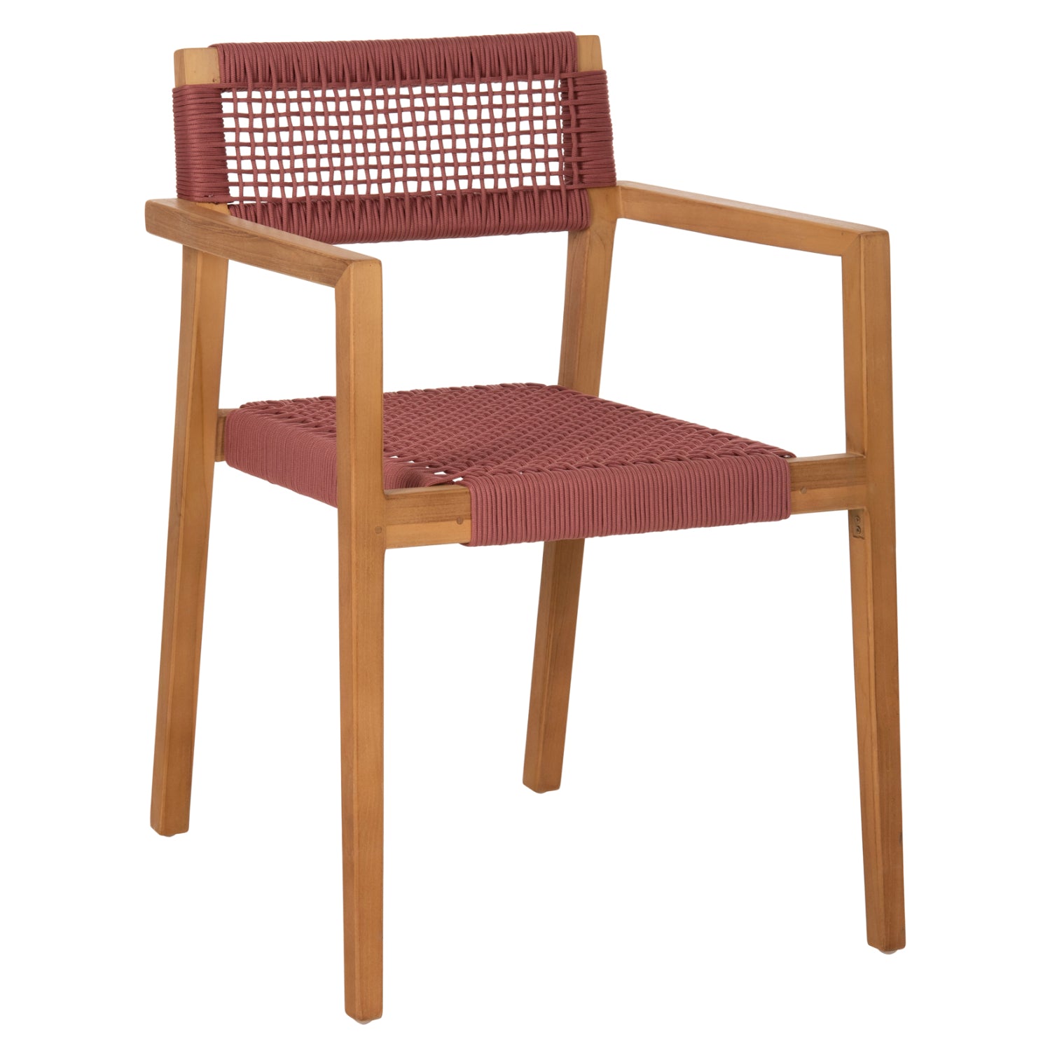 ΠΟΛΥΘΡΟΝΑ CHARLOTTE HM9637.06 ΞΥΛΟ TEAK & ΡΟΖ ΣΧΟΙΝΙ--B'ΔΙΑΛΟΓΗΣ 59x54x83Y εκ.