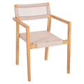 ΠΟΛΥΘΡΟΝΑ CHARLOTTE HM9637.07 ΞΥΛΟ TEAK & ΜΠΕΖ ΣΧΟΙΝΙ--B'ΔΙΑΛΟΓΗΣ 58x61x81Yεκ.