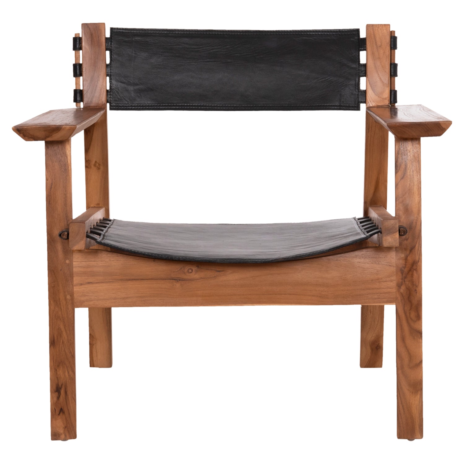 ΠΟΛΥΘΡΟΝΑ KONNA HM9928.01 TEAK ΞΥΛΟ ΣΕ ΦΥΣΙΚΟ-ΔΕΡΜΑ ΑΓΕΛΑΔΟΣ ΣΕ ΜΑΥΡΟ 80x64x73Υεκ.