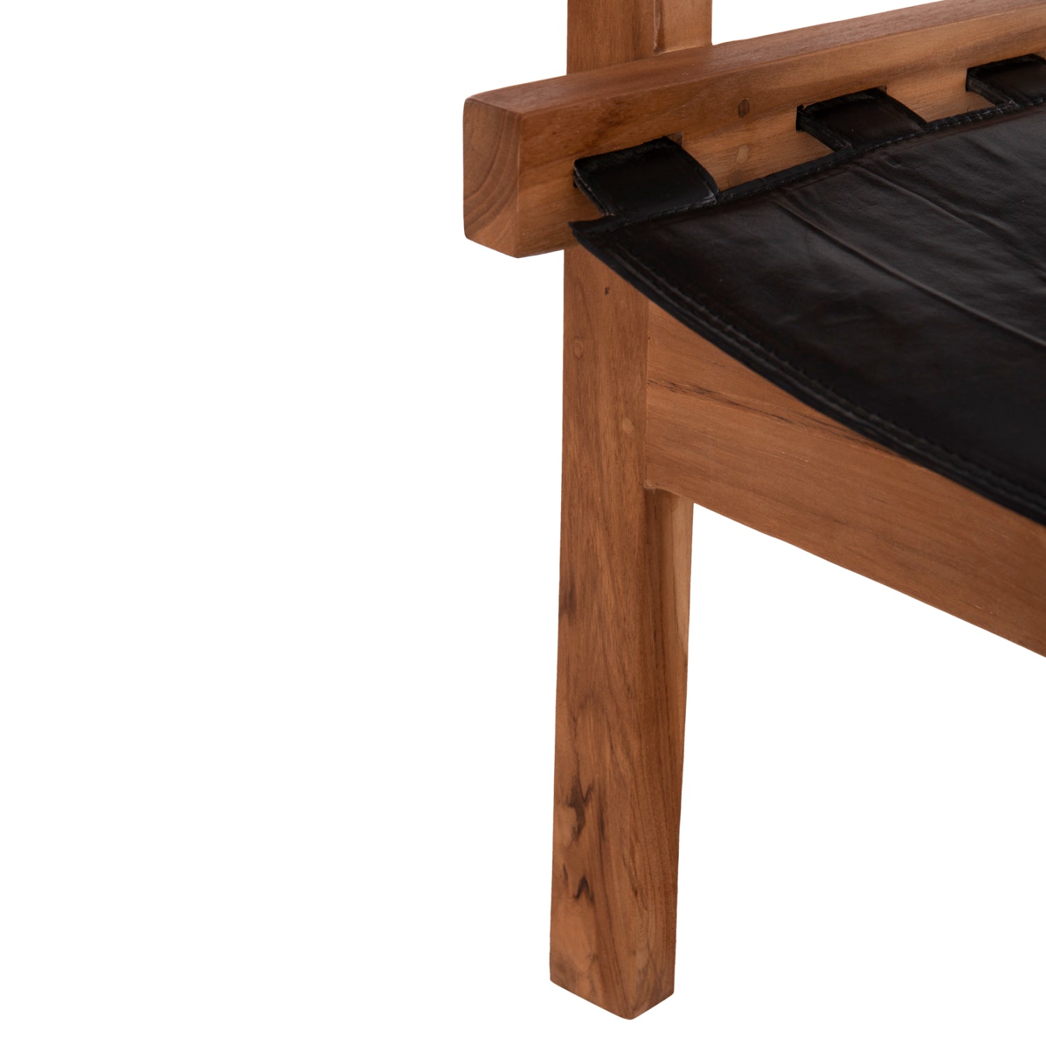 ΠΟΛΥΘΡΟΝΑ KONNA HM9928.01 TEAK ΞΥΛΟ ΣΕ ΦΥΣΙΚΟ-ΔΕΡΜΑ ΑΓΕΛΑΔΟΣ ΣΕ ΜΑΥΡΟ 80x64x73Υεκ.