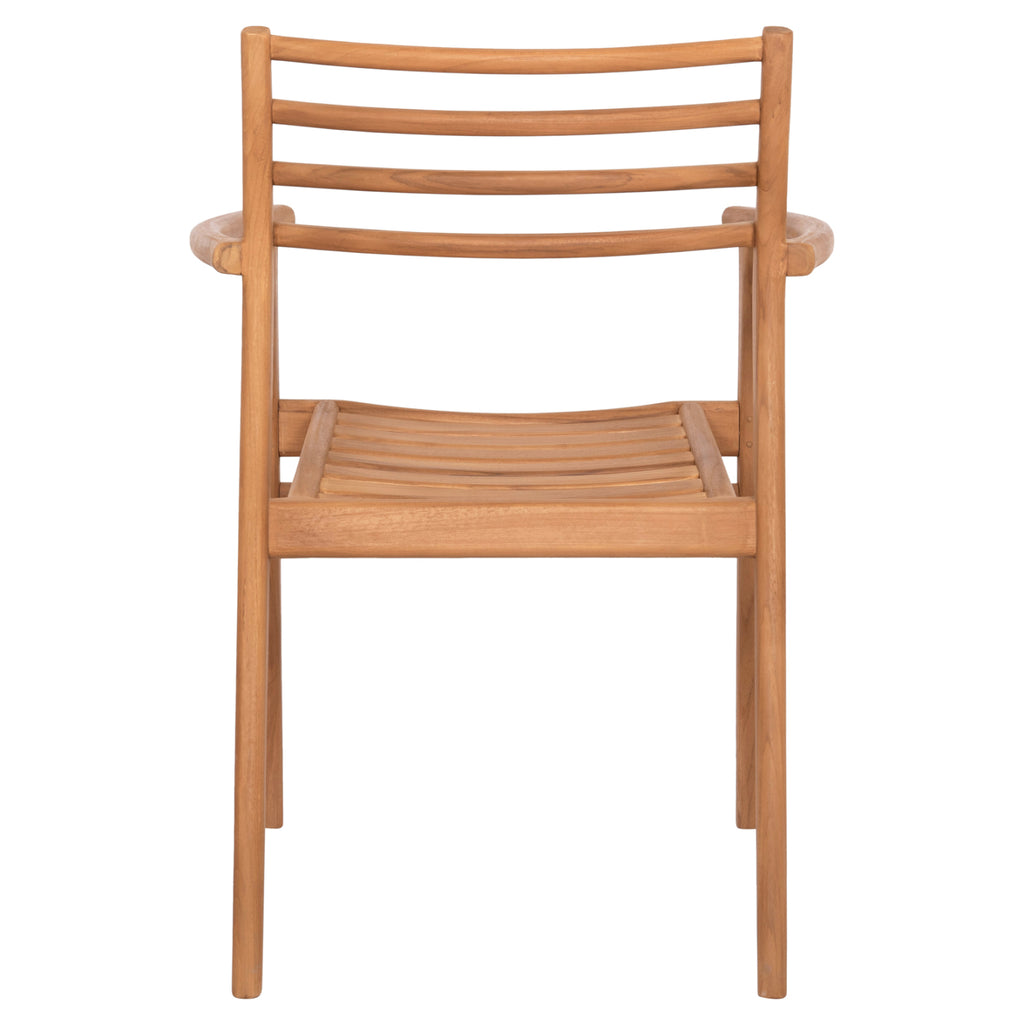 ΠΟΛΥΘΡΟΝΑ MOOSEN HM9936 ΜΑΣΙΦ ΞΥΛΟ TEAK ΣΕ ΦΥΣΙΚΟ 59x60x78,5Υ