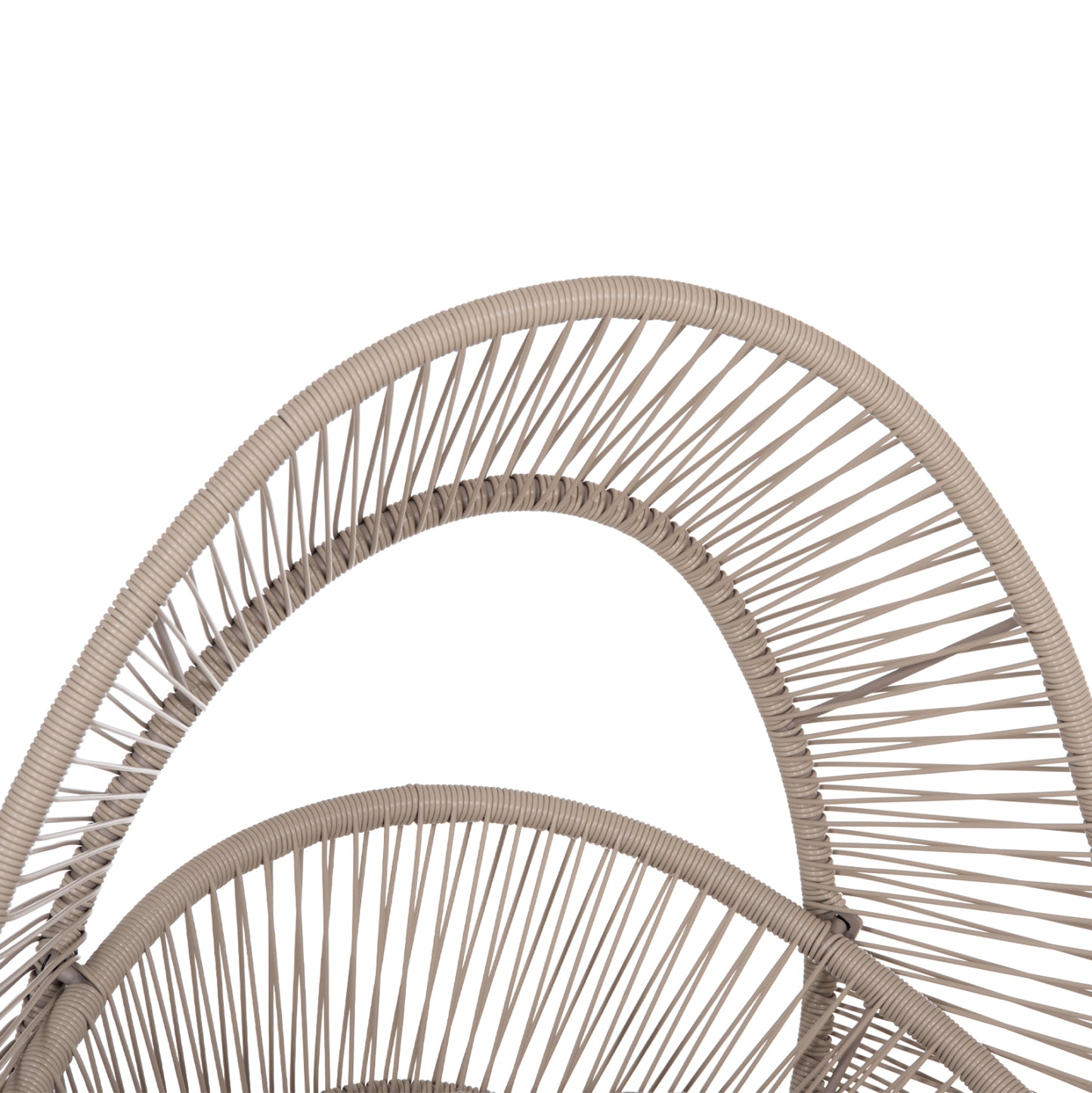 ΠΟΛΥΘΡΟΝΑ-ΦΩΛΙΑ RULER HM6506.02 ΜΟΚΑ ΜΕΤΑΛΛΟ-P.E.RATTAN--ΓΚΡΙ ΜΑΞΙΛΑΡΙΑ 90x85x154Υεκ
