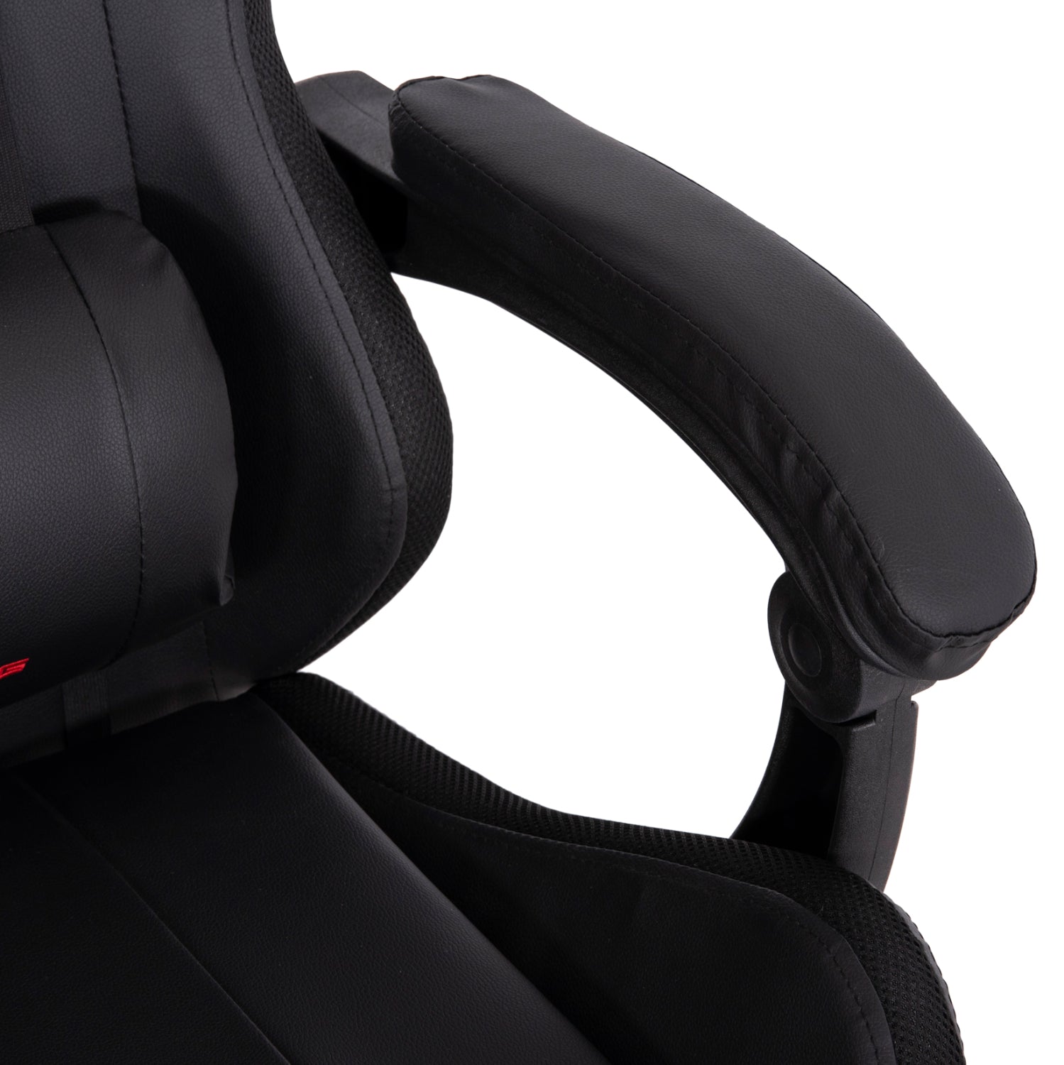 ΠΟΛΥΘΡΟΝΑ GAMING DARREN HM1203.01 ΜΑΥΡΟ-ΚΟΚΚΙΝΟ PVC 58.5x100x120Υεκ.