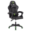 ΠΟΛΥΘΡΟΝΑ GAMING DARREN HM1203.03 ΜΑΥΡΟ-ΠΡΑΣΙΝΟ PVC 58.5x100x120Υεκ.