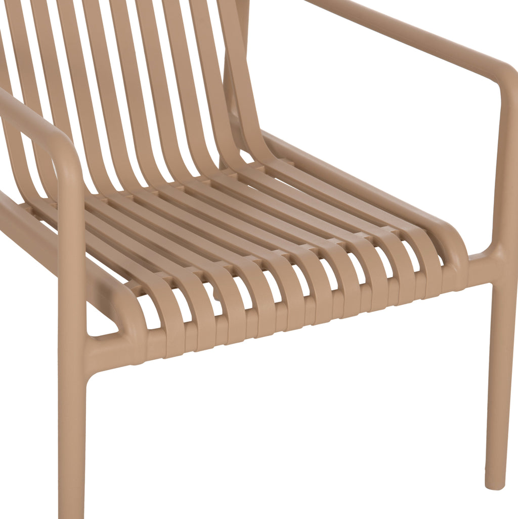 ΠΟΛΥΘΡΟΝΑ LOUNGE ΕΞΩΤ.ΧΩΡΟΥ MALEN HM6626.04 ΚΑΠΟΥΤΣΙΝΟ ΠΟΛΥΠΡΟΠΥΛΕΝΙΟ 67x75x75Υεκ