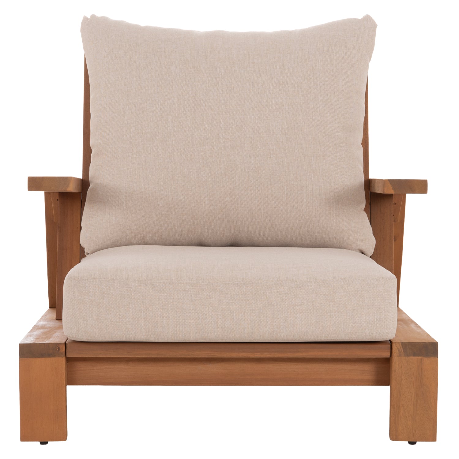 ΠΟΛΥΘΡΟΝΑ LOUNGE MIREX HM6641 ΞΥΛΟ ΑΚΑΚΙΑΣ ΦΥΣΙΚΟ-ΕΚΡΟΥ ΜΑΞΙΛΑΡΙΑ 80x96x62Υεκ